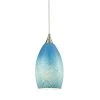 Earth 1-Light Satin Nickel Pendant with Sky Blue Glass by Titan Lighting 2 Earth 1-Light Satin Nickel Pendant with Sky Blue Glass by Titan Lighting -Titan Lighting sale2022 satin nickel titan lighting pendant lights tn 75053 64 1000