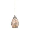 Capri 1-Light Satin Nickel and Gray Capiz Shell LED Pendant by Titan Lighting -Titan Lighting sale2022 satin nickel titan lighting pendant lights tn 75286 64 1000