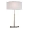 24 in. Satin Nickel Port Elizabeth Table Lamp by Titan Lighting