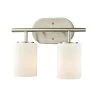 Pemlico 2-Light Satin Nickel with White Glass Bath Light by Titan Lighting -Titan Lighting sale2022 satin nickel titan lighting vanity lighting tn 473674 64 1000