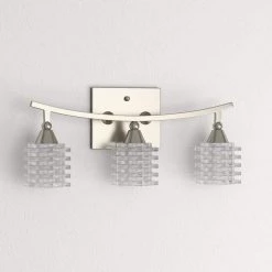 Matrix 3-Light Satin Nickel Bath Bar Light by Titan Lighting -Titan Lighting sale2022 satin nickel titan lighting vanity lighting tn 6069 31 1000