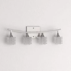 Matrix 4-Light Satin Nickel Bath Bar Light by Titan Lighting -Titan Lighting sale2022 satin nickel titan lighting vanity lighting tn 6070 31 1000