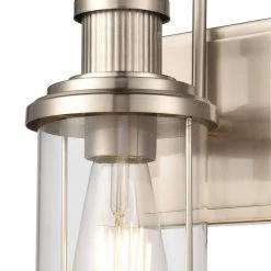 Millburn 5 in. 1-Light Satin Nickel Vanity Light by Titan Lighting -Titan Lighting sale2022 satin nickel titan lighting vanity lighting tnvl 066210617 1f 1000