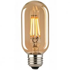 Filament Medium LED Bulb With Light Gold Tint by Titan Lighting