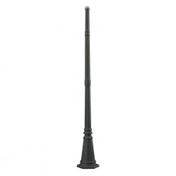 73 in. Charcoal Outdoor Accessories Lamp Post by Titan Lighting