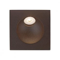 2 in. Matte Brown Zone LED Step Light by Titan Lighting