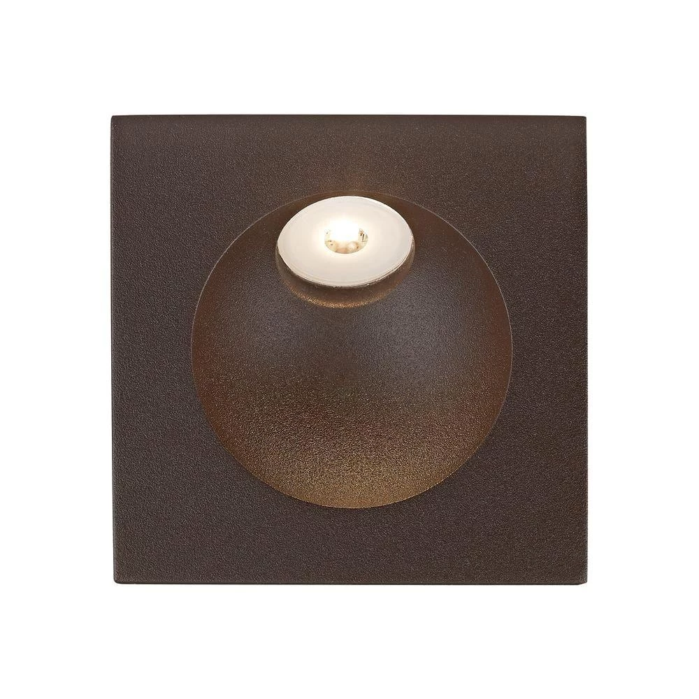 2 in. Matte Brown Zone LED Step Light by Titan Lighting 2 2 in. Matte Brown Zone LED Step Light by Titan Lighting