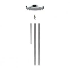 Illuminaire Accessories Chrome Extension Rod Kit by Titan Lighting