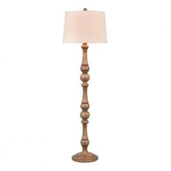 Aspermont 63 in. Washed Oak Floor Lamp by Titan Lighting