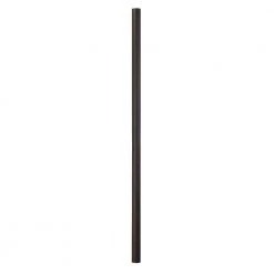 7 ft. Outdoor Weathered Charcoal Cast Aluminum Lamp Post by Titan Lighting
