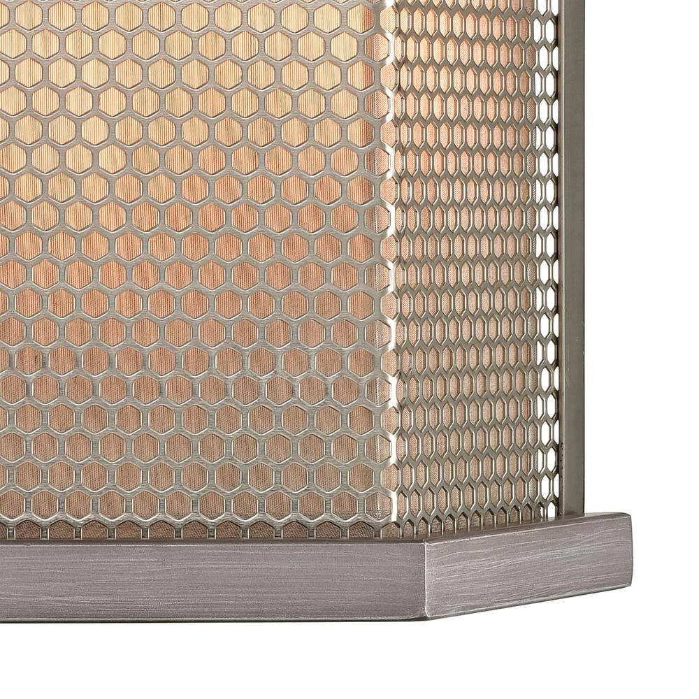 Crestler 2-Light Weathered Zinc Wall Sconce by Titan Lighting 6 Crestler 2-Light Weathered Zinc Wall Sconce by Titan Lighting - Image 4