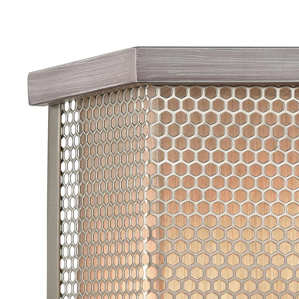 Crestler 2-Light Weathered Zinc Wall Sconce by Titan Lighting 4 Crestler 2-Light Weathered Zinc Wall Sconce by Titan Lighting - Image 2