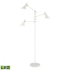 Sallert 72.75 in. White Floor Lamp by Titan Lighting
