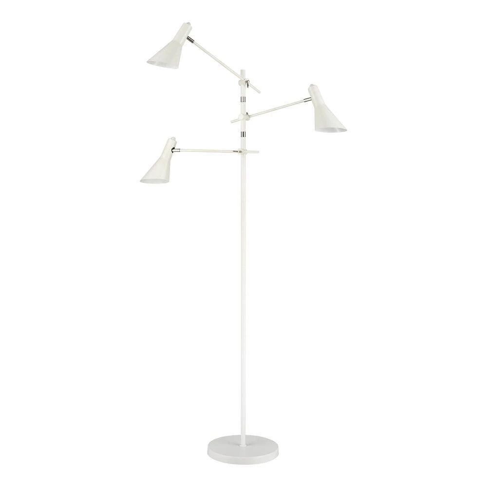 Sallert 72.75 in. White Floor Lamp by Titan Lighting 4 Sallert 72.75 in. White Floor Lamp by Titan Lighting - Image 2