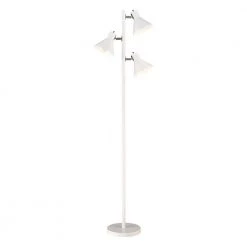 Loman 65 in. White Floor Lamp by Titan Lighting