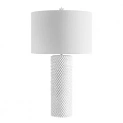 Punk 30 in. White Table Lamp by Titan Lighting -Titan Lighting sale2022 white titan lighting table lamps tn 999235 40 1000